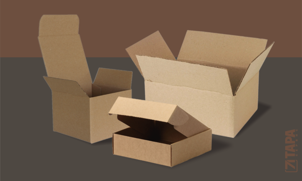 Виды картонных коробок